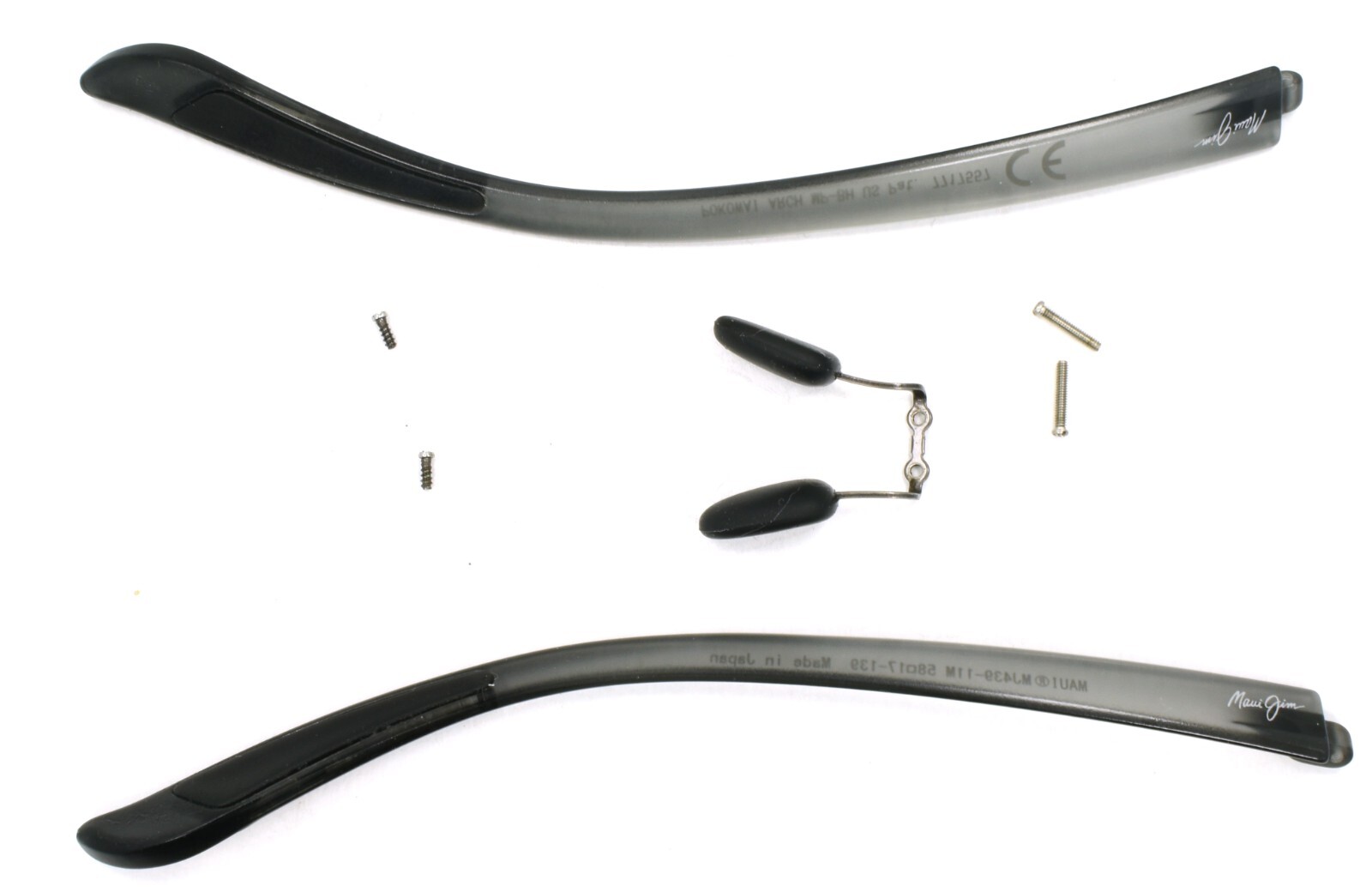 Temples & Nosepiece for Maui Jim Pokowai Arch Sunglasses MJ43911M Grey 139 mm eBay