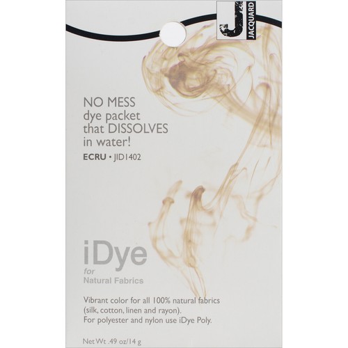 Jacquard iDye Fabric Dye 14gEcru IDYE402 eBay