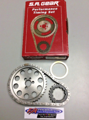 Small Bock Chevy With Big Block Crank Snout Racing Timing Set S.A. GEAR 78565W-9