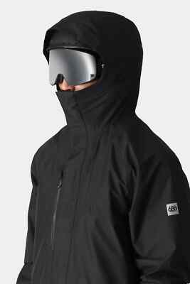 686 Men's GORE-TEX CORE Shell Jacket - Black - XL - NWT | eBay