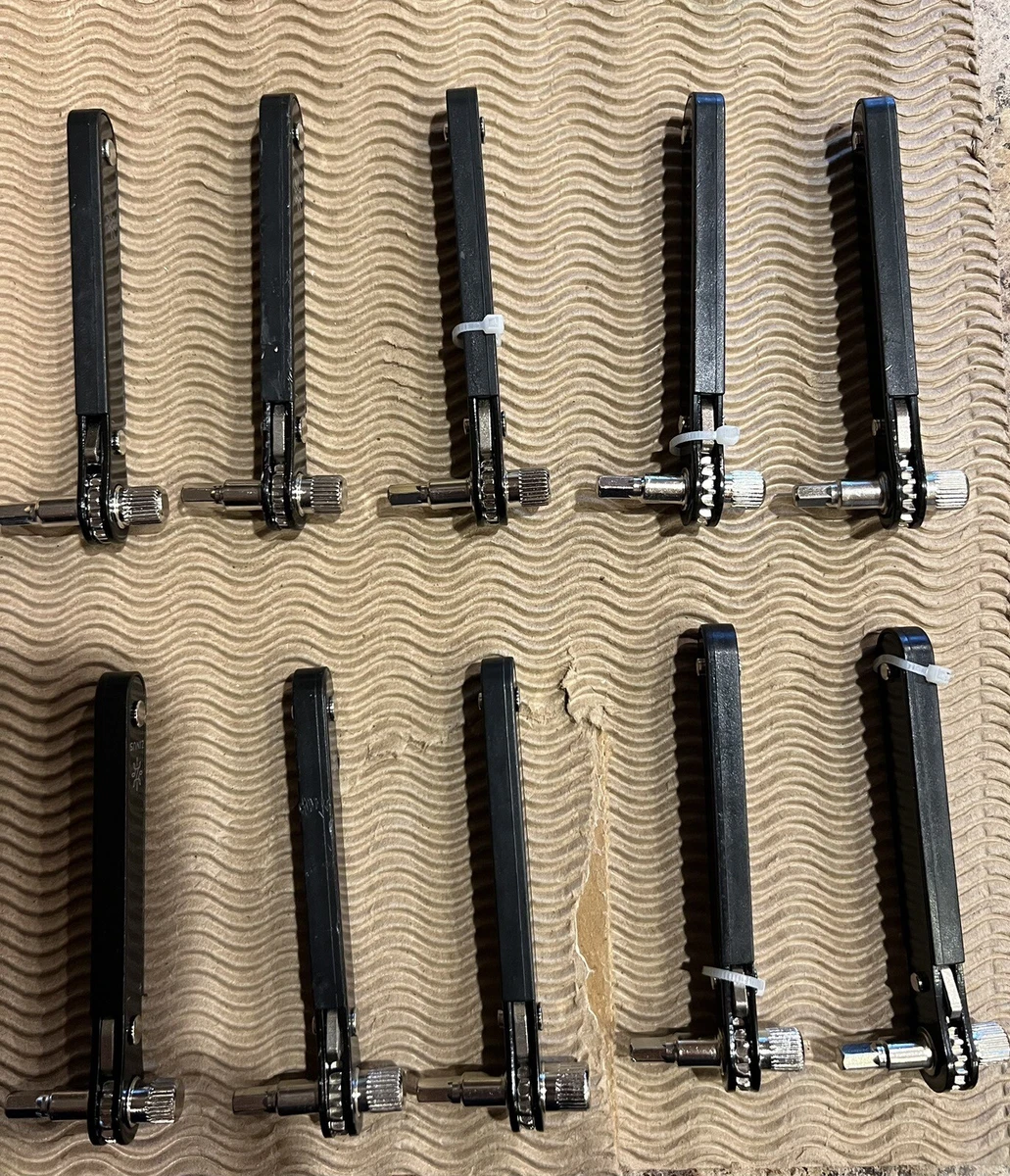 THE RATCHET Zinus 4 inch Ratchet hardware tool Set Of 10 4mm