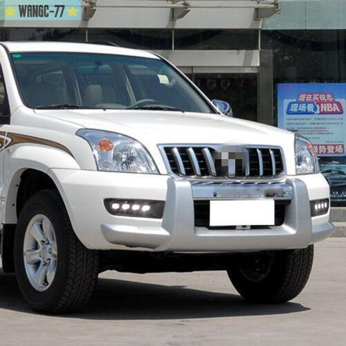 For Toyota Land Cruiser Prado 2003-2009 LED DRL Daytime Running