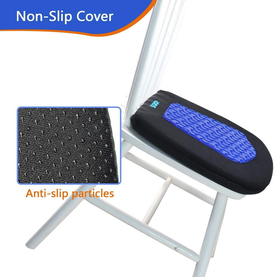 Cojín de asiento de coche de gel expuesto Sojoy ortopédico cómodo almohadilla de espuma viscoelástica para conductor Foto 4 de 4