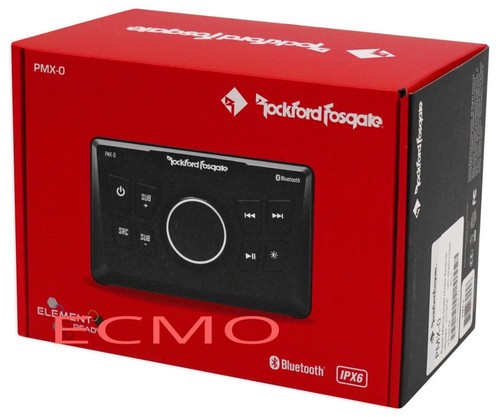 NEU ROCKFORD FOSGATE PMX-0 BLUETOOTH MARINE DIGITALER MEDIENEMPFÄNGER - Bild 2 von 5