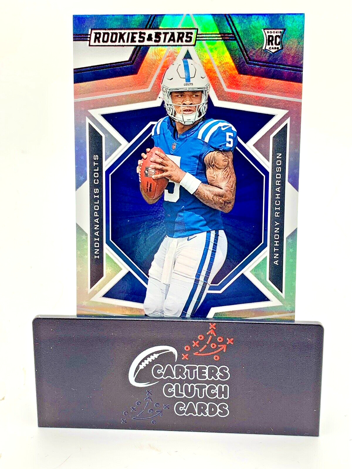 ANTHONY RICHARDSON 2023 Rookies And Stars HOLO ROOKIE RC 102 Longevity Exclusive