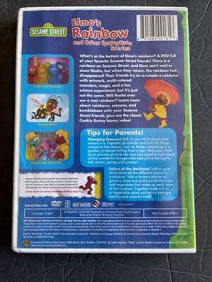 SHELF219 DVD tested~ Elmo's rainbow and other springtime stories