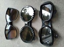 Set of soviet USSR vintage women's sunglasses - 3 pieces