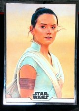 Rey 2020 STAR WARS STELLAR SIGNATURES 5X7 SKETCH Carlos Cabaleiro 1/1