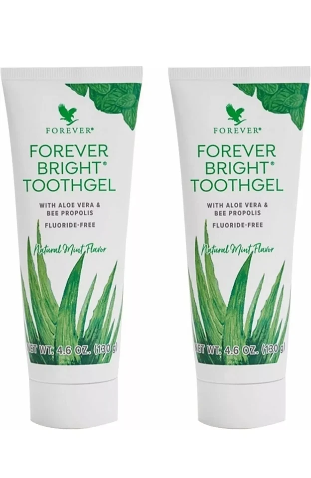 2 X FOREVER LIVING ALOE VERA BRIGHT TOOTH GEL - Free Delivery - Quick Dispatch