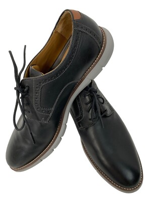 Johnston & Murphy Mens Holden Leather Memory Foam Shoes Size 