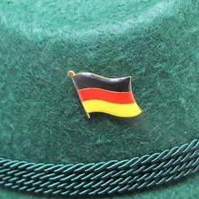German Flag Oktoberfest Hat Pin
