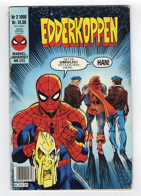 1986 MARVEL AMAZING SPIDER-MAN # 276 & #279 1ST HOBGOBLIN KEY RARE NORWAY