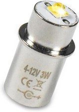 HQRP LED Upgrade Bulb for Maglite 3D 4D 5D 6D 3C 4C 5C 6C 3 4 5 6 D/C Cell