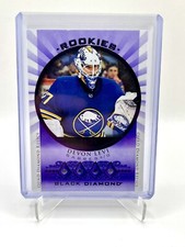 Devon Levi Quad Diamond Relics Rookie /25 Purple Black Diamond Buffalo Sabres