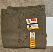 Wrangler Carperter Pants Color: Moss Green 36 x 34 Brand new with Tags
