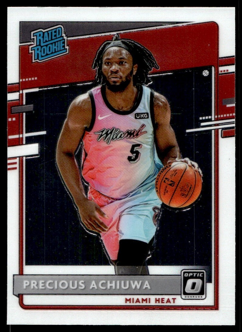 2020-21 Donruss Optic Precious Achiuwa Rookie G102 Miami Heat #170