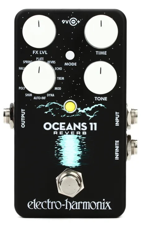 Педаль эффектов реверберации Electro-Harmonix Oceans 11