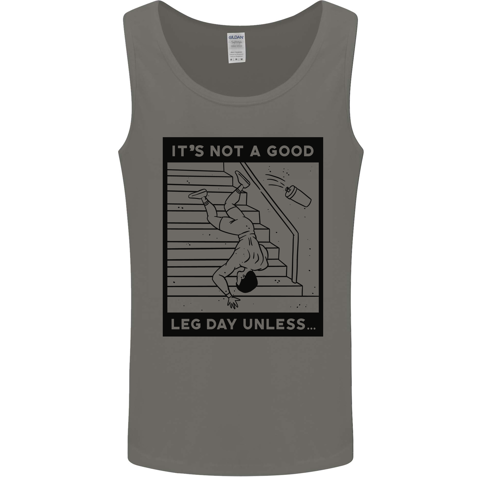 Leg Day Funny Gym Bodybuilding Training Top Mens Vest Tank Top