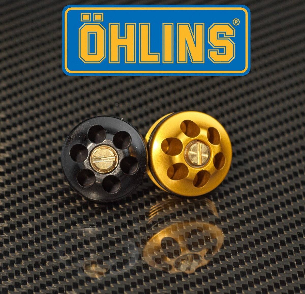 ＯＳバイブレーション回転計  HLセット Ohlins 24501-25 TTX Manual knobs to convert from Electronic