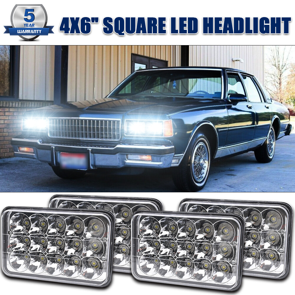 For Chevrolet Caprice 1977-1986 4PCS 4x6