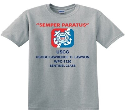 USCGC LAWRENCE O.LAWSON WPC-1120 *SENTINEL CLASS*SHIRTS.USCG OFFICIALLY LICENSED