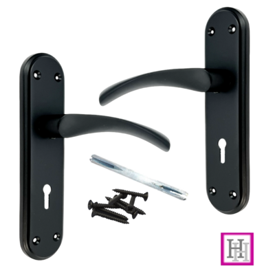 Haven Heritage Genova Polished Chrome Twist Lever Door Handles – Oval Marina Backplate