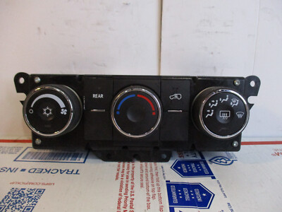   2016 Acadia Climate Control Unit Temperature Fan Heater A/C Defrost REAR Fan