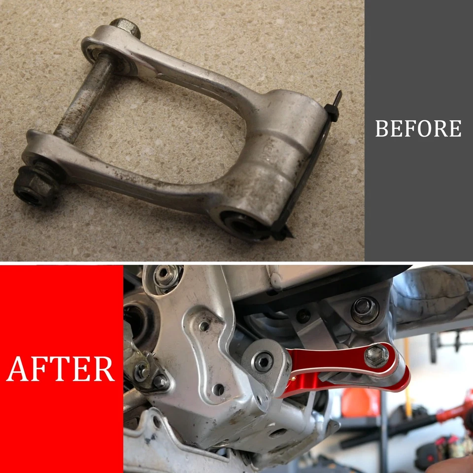 For HONDA XR650R 2000-2008 3D CNC Rear Suspension Lowering Link Arm Linkage - Image 2 of 4