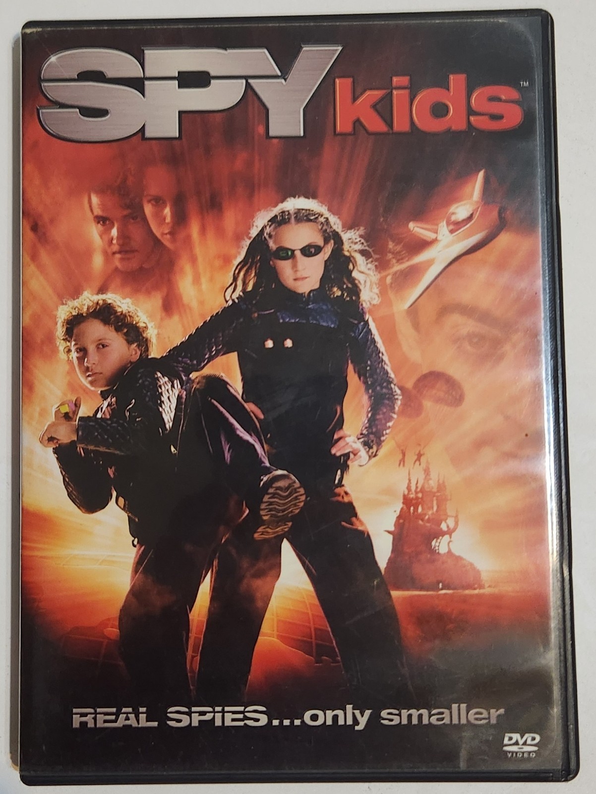 spy kids dvd good condition with case Widescreen, DVD 2001 Free Shipping