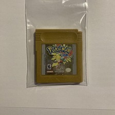 Pokemon Gold Version (Nintendo Game Boy, 1999) Authentic GBC Original