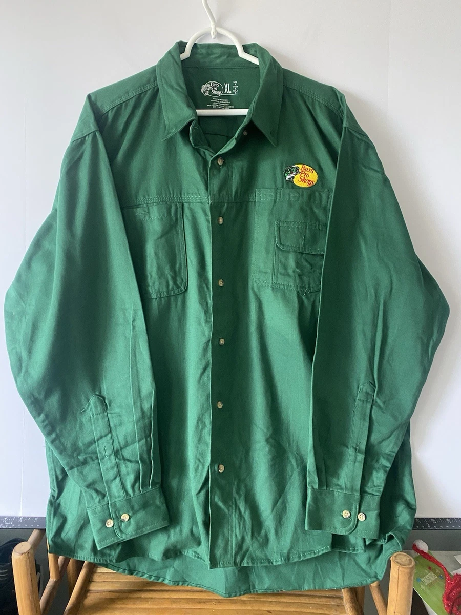 Las mejores ofertas en Camisas de manga larga Bass verde para