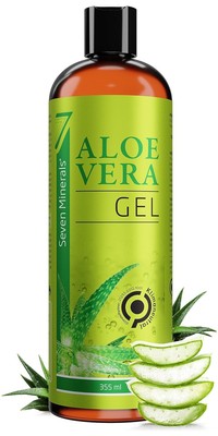 Aloe Vera Gel 99% Bio, 355 ml - ÖKO-TEST Sehr Gut - 100% Natürlich, Rein & Ohne
