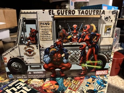 SDCC 2013 Exclusive Deadpool Corps Taco Truck Complete Set *BRAND NEW SEALED*