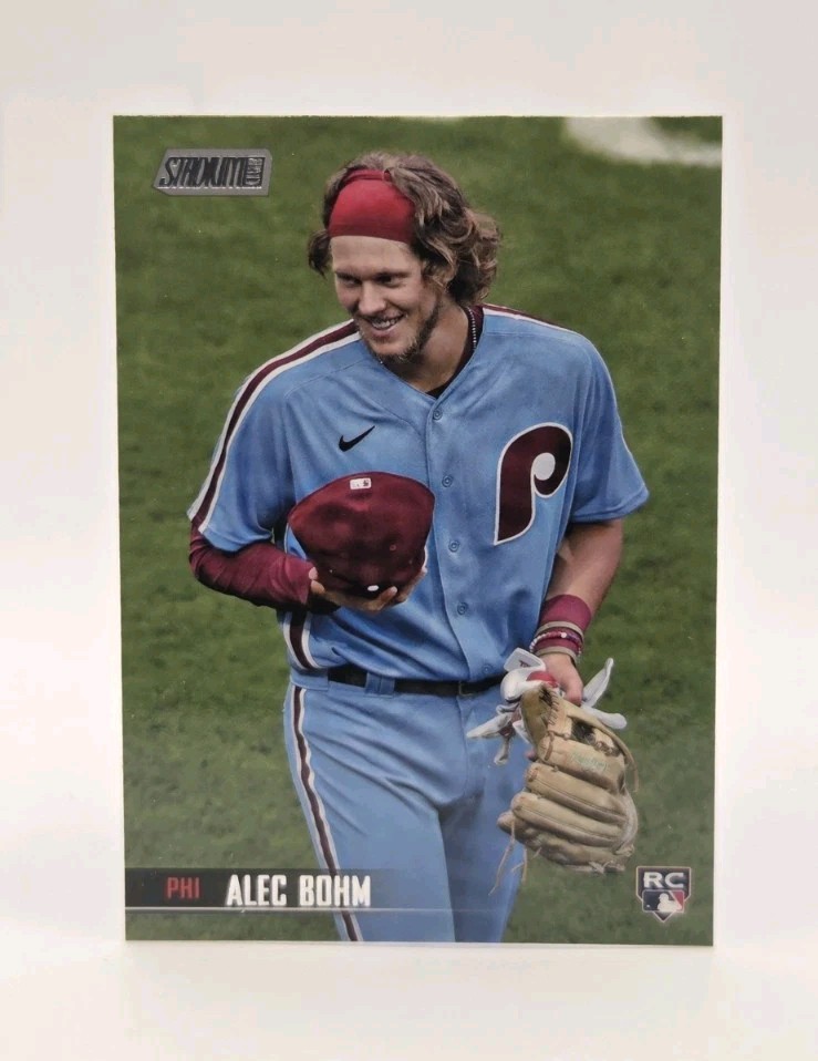 2021 Topps Stadium Club - Alec Bohm #112 Vertical, Smiling (RC)
