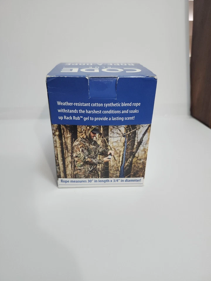 Lot of 2 New Code Blue Rope-A-Dope Rack Rub Buck Lure Scent Attractant OA1419 - Image 4 of 4