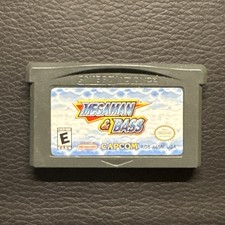 Mega Man and Bass GBA Cartridge (Game Boy Advance, 2003) Authentic tested