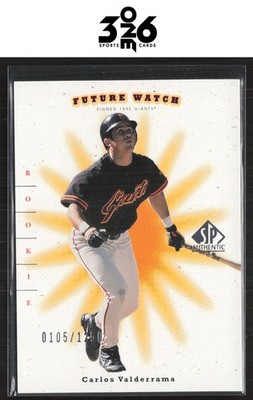 Carlos Valderrama 2001 SP Authentic Rookie #120 #/1250 | eBay