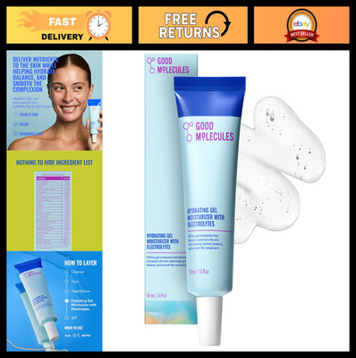 Hydrating Gel Moisturizer for Oily & Combination Skin - Lightweight, Fast-Absorb