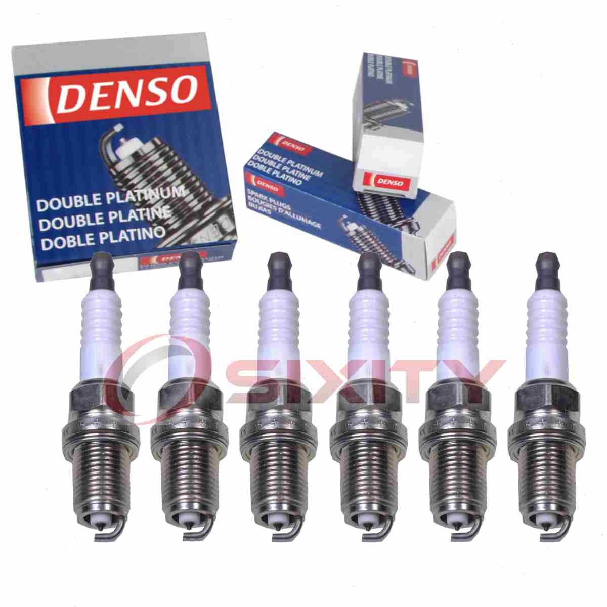 6 pc DENSO 3245 Spark Plugs for ZAP 121 200 SP000RC9YC S2000RC9YC PK20PR-P8 fy