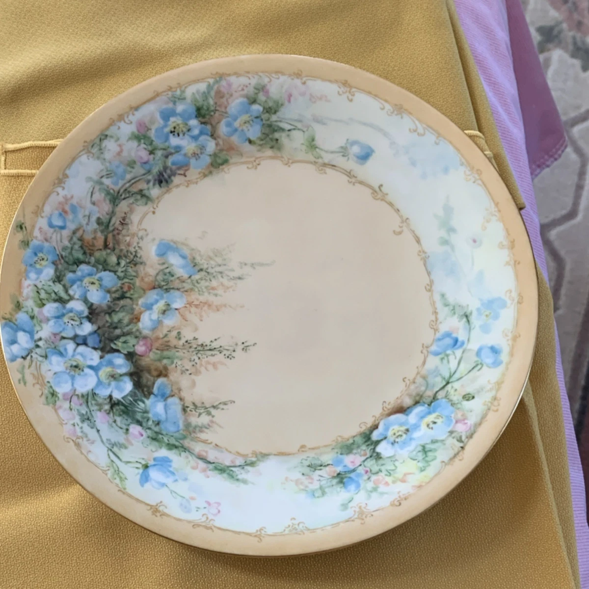 Limoges Blue Plate In Haviland China & Dinnerware for sale | eBay