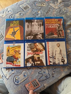 6x Blu-Rays - Caught - High Anxiety - Messenger Of Death - Le Man's- +2