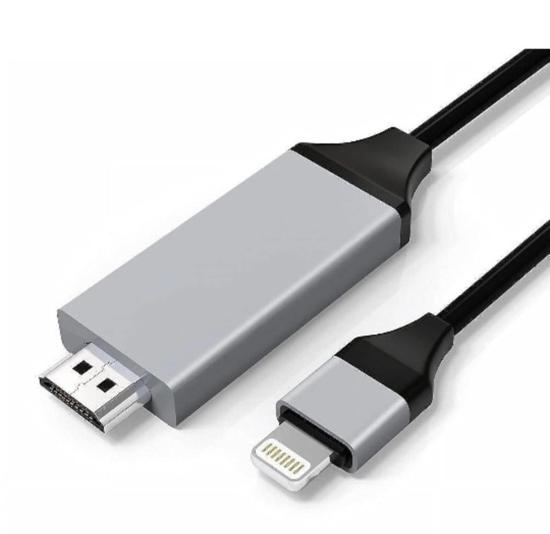 Lightning to HDMI Adapter Cable, [Apple MFi Certified]