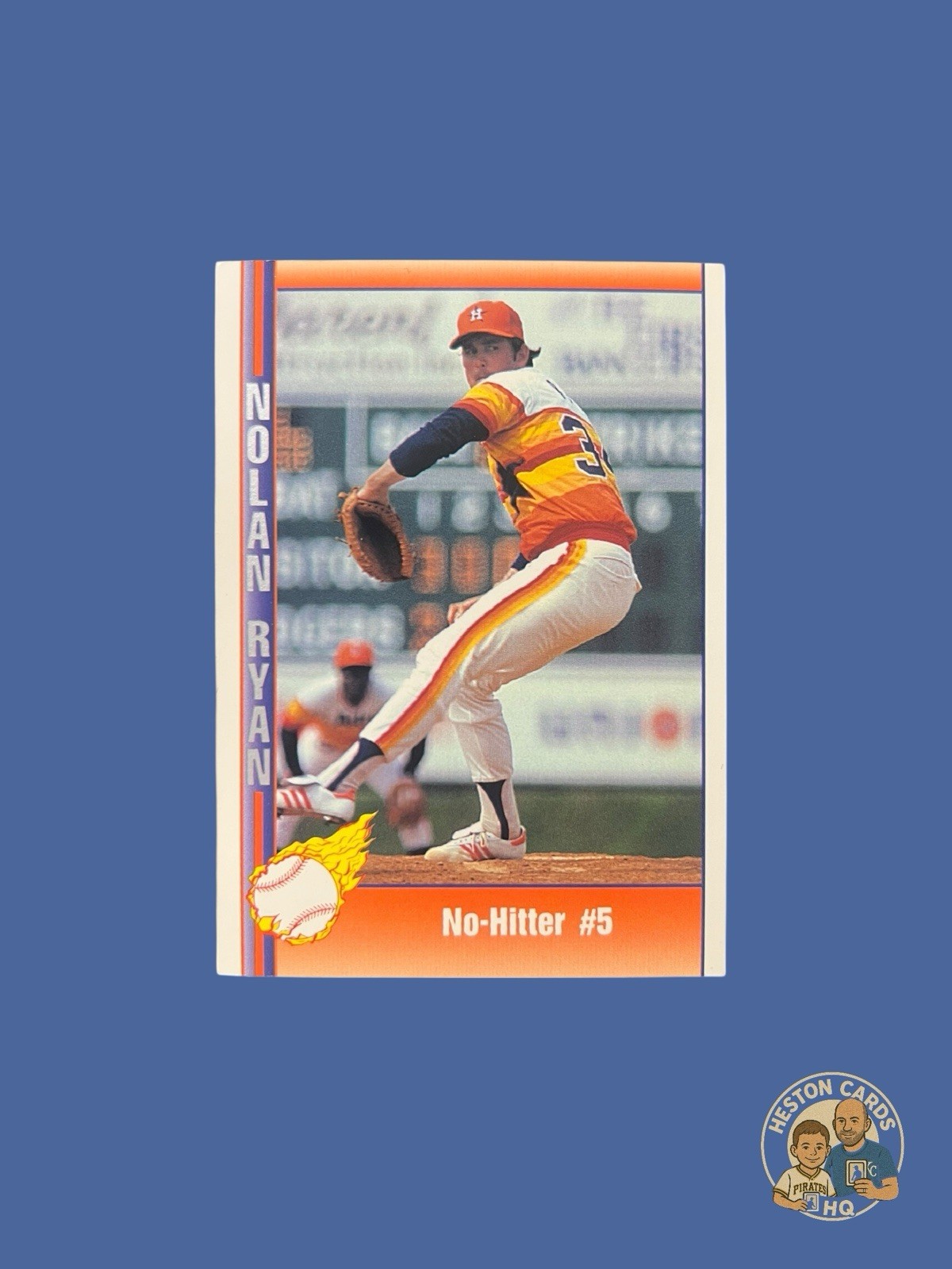MLB 1991 Pacific NOLAN RYAN Texas Express I "No-Hitter #5" #43