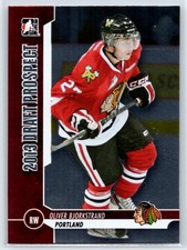 2012-13 In The Game Draft Prospects Oliver Bjorkstrand Rookie RC #57