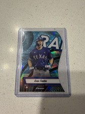 2024 Stadium Club Triumvirates Black #TRI-22 Evan Carter RC Rookie /99 Rangers