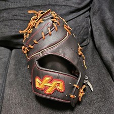 HATAKEYAMA PBW-7301B First Base Mitt Hard Baseball Glove Left Hand Throw Black