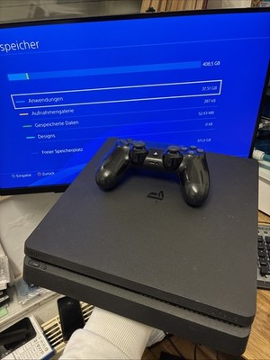 Sony PlayStation 4 Slim 500Gb Top Zustand Top Controller Mit  Kabel