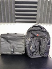 Swiss Army Laptop Backpack Black Nylon & Targus Laptop Bag