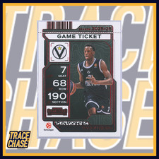 2025-26 Panini Contenders EuroLeague Basketball Saliou Niang Game Ticket Red #33