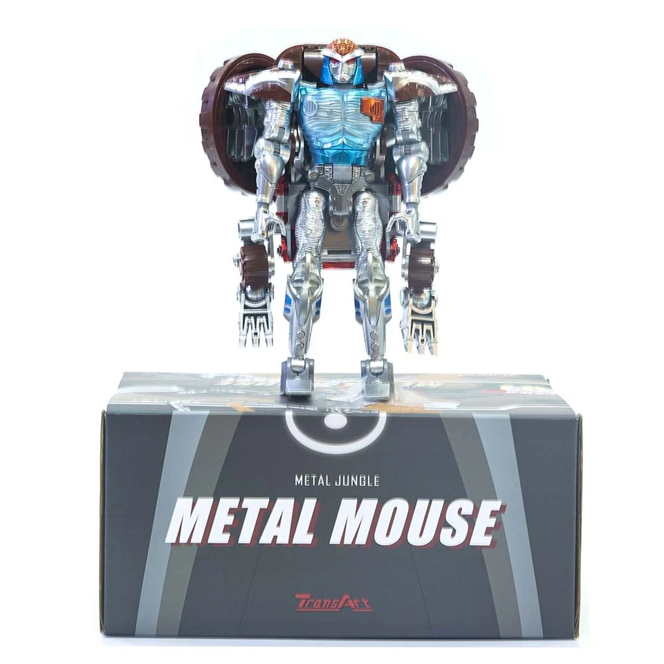 TransArt Toys TA BWM-07 Rattrap Beast Wars Metal Mouse BW Action Figure toy - Image 2 of 4